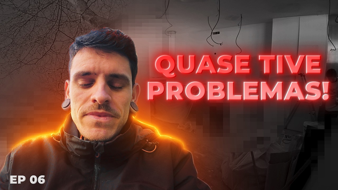 QUASE DEU TUDO ERRADO NA OBRA DA BARBEARIA&hellip;