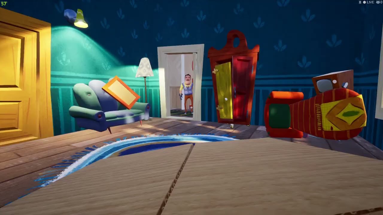 Hello Neighbor has a Sparta Emerald remix