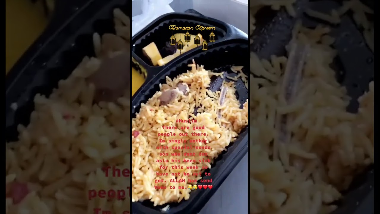 Iftar blessings: a single mother's ramadan story#kindness #communitysupport #ramadan