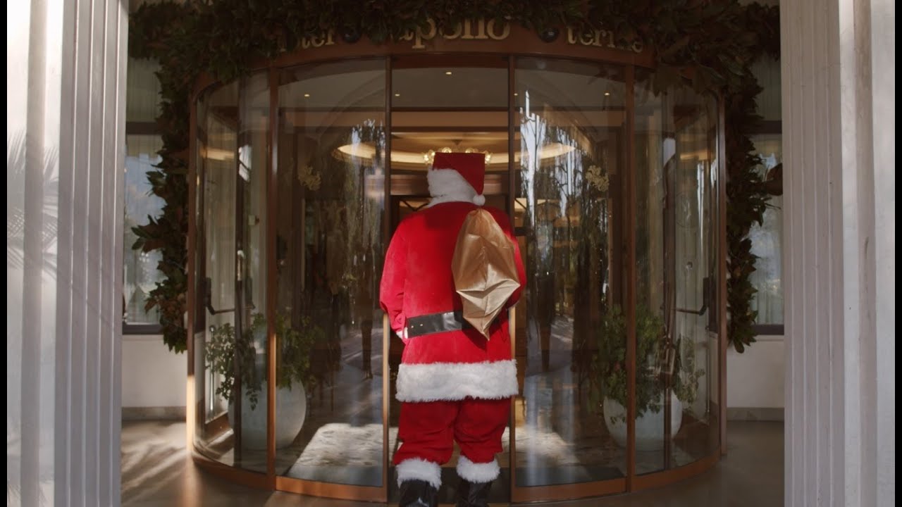 Anche Babbo Natale si riposa all'Hotel Terme Apollo