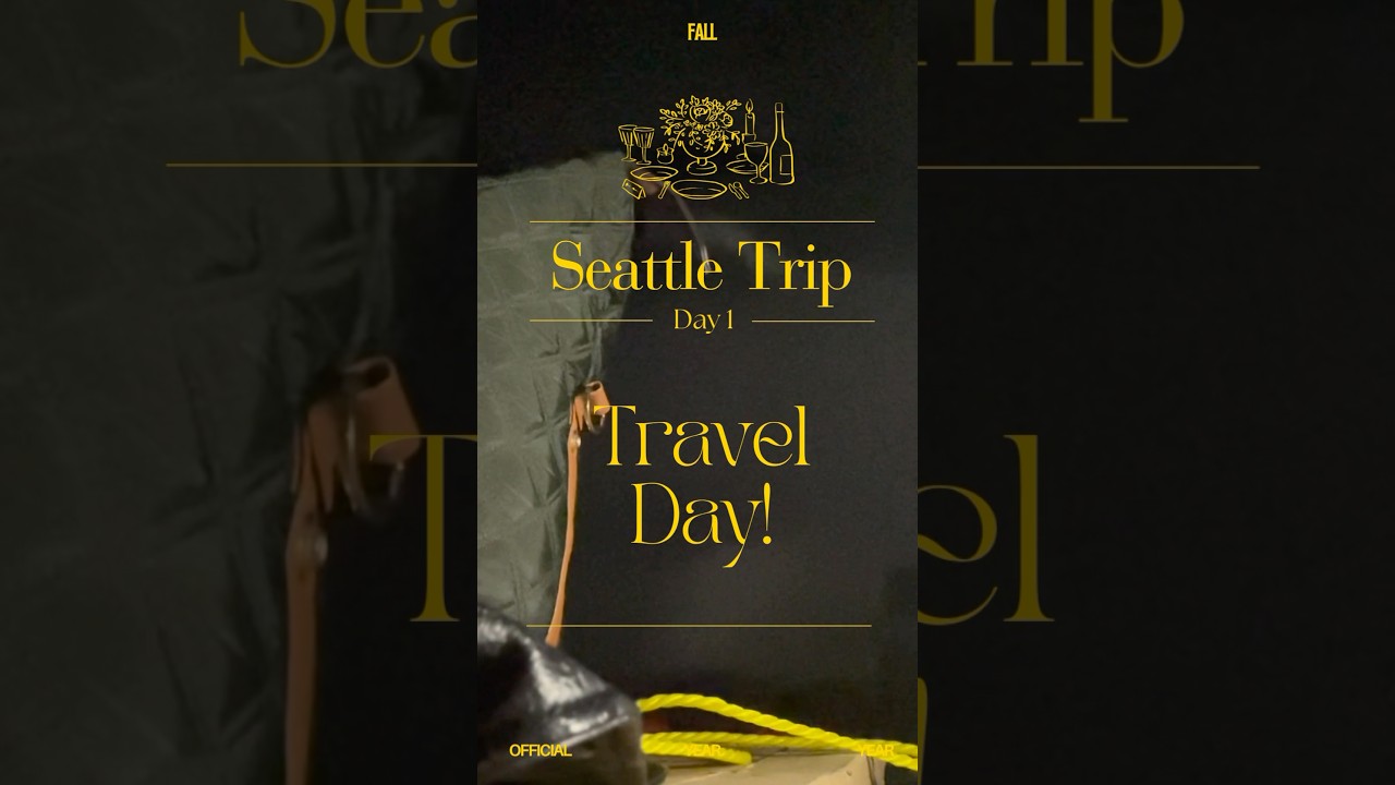 Day 1 of my Anniversary trip to Seattle Vlog is up! #blackgirlvlogger #seattlelove #travelvlog #love