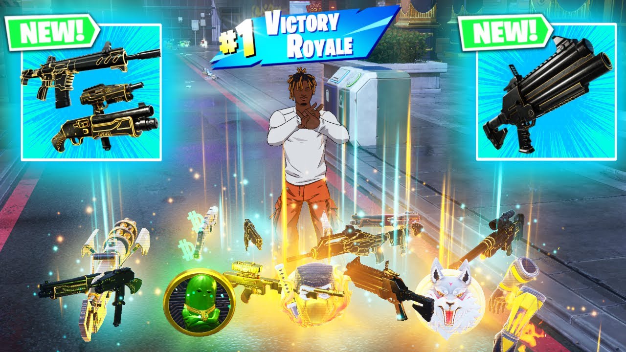 JUICE WRLD vs SCORPION'S KOMBAT KIT MYTHIC! NEW 3 MEDALLIONS & MYTHIC’S CHALLENGE (FORTNITE Chapter6