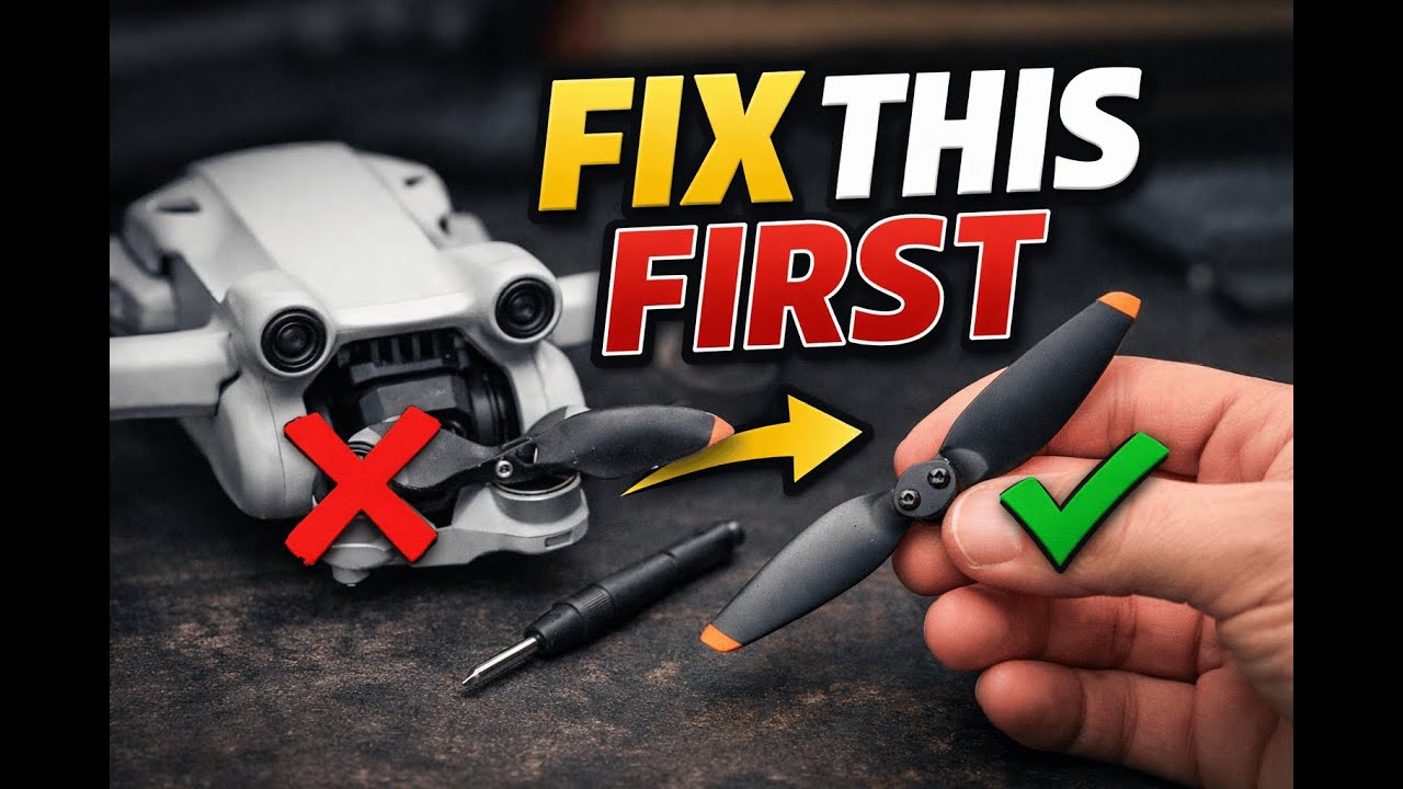 How to Change the Propellers on the DJI Mini 3