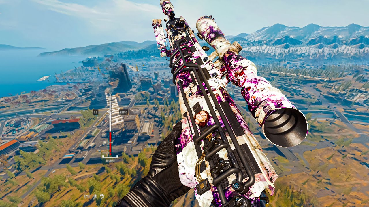 Call of Duty Warzone Solo Win Sniper HDR Gameplay PS5 PRO(No Commentary)