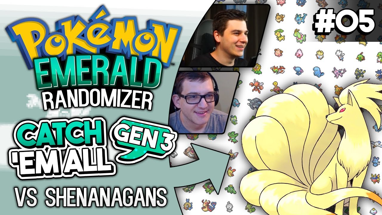 Gen 3 CATCH EM ALL Randomizer Race vs Shenanagans | Pokemon Emerald #5