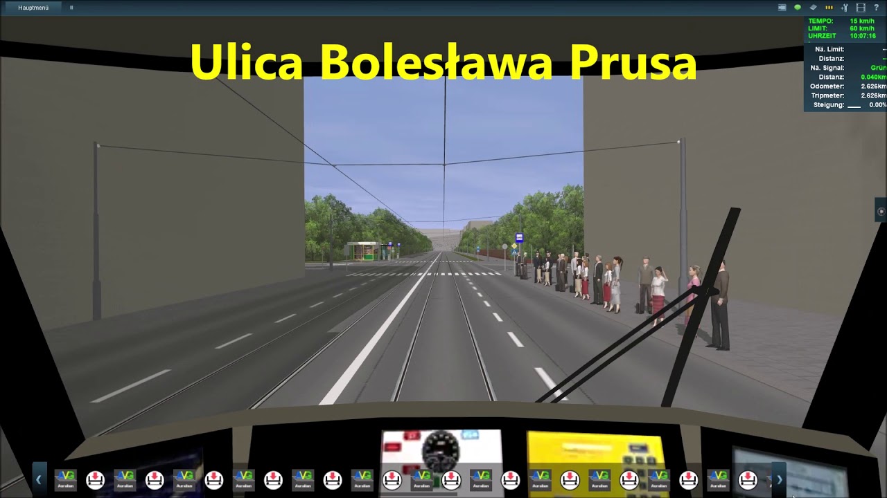 Wroclaw-Tramwajem Linii 