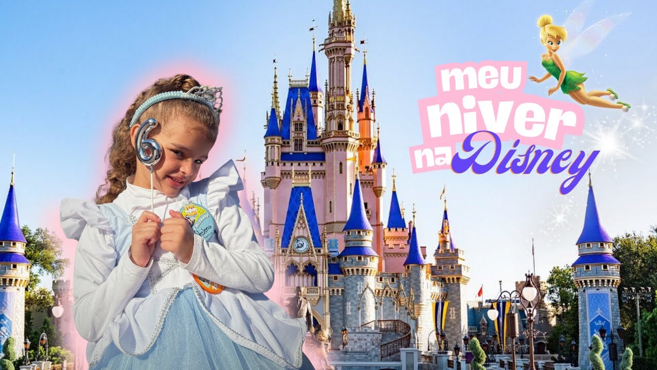 Aniversário mágico na Disney!🏰🧚