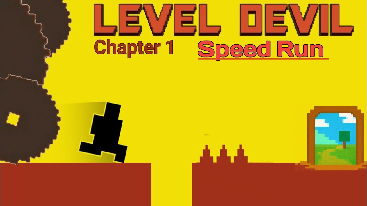 Level devil chapter-1 speed run😈 (view to enjoy). #leveldevil 