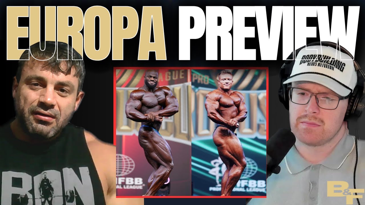 EUROPA PRO PREVIEW | BODYBUILDING & FRIENDS W/ JASON LOWE