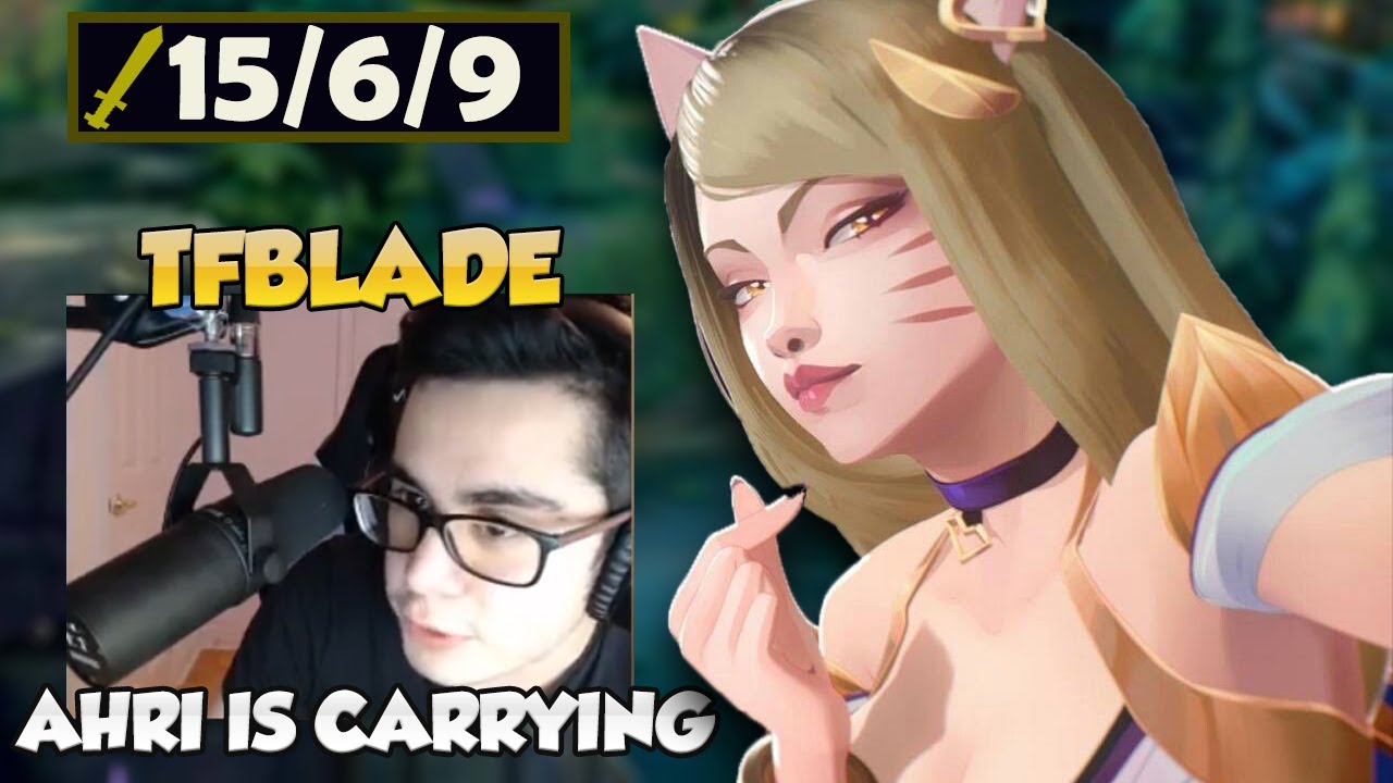Saving TFBlades win rate and sanity with my Ahri 😔