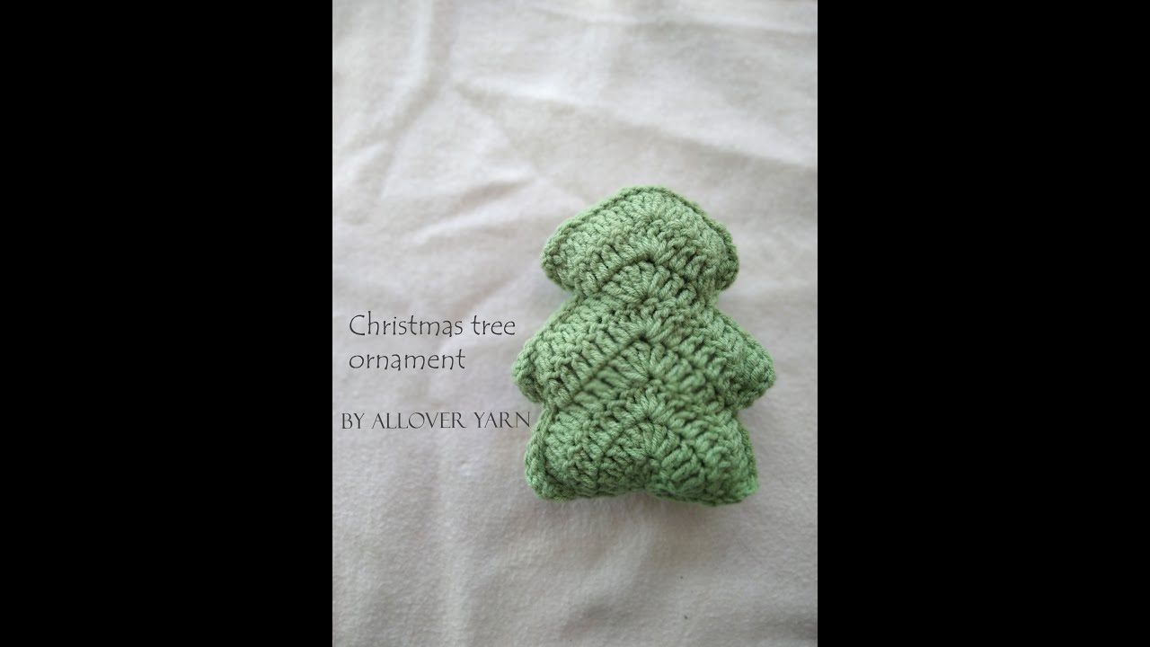 Crochet Christmas Tree Ornament