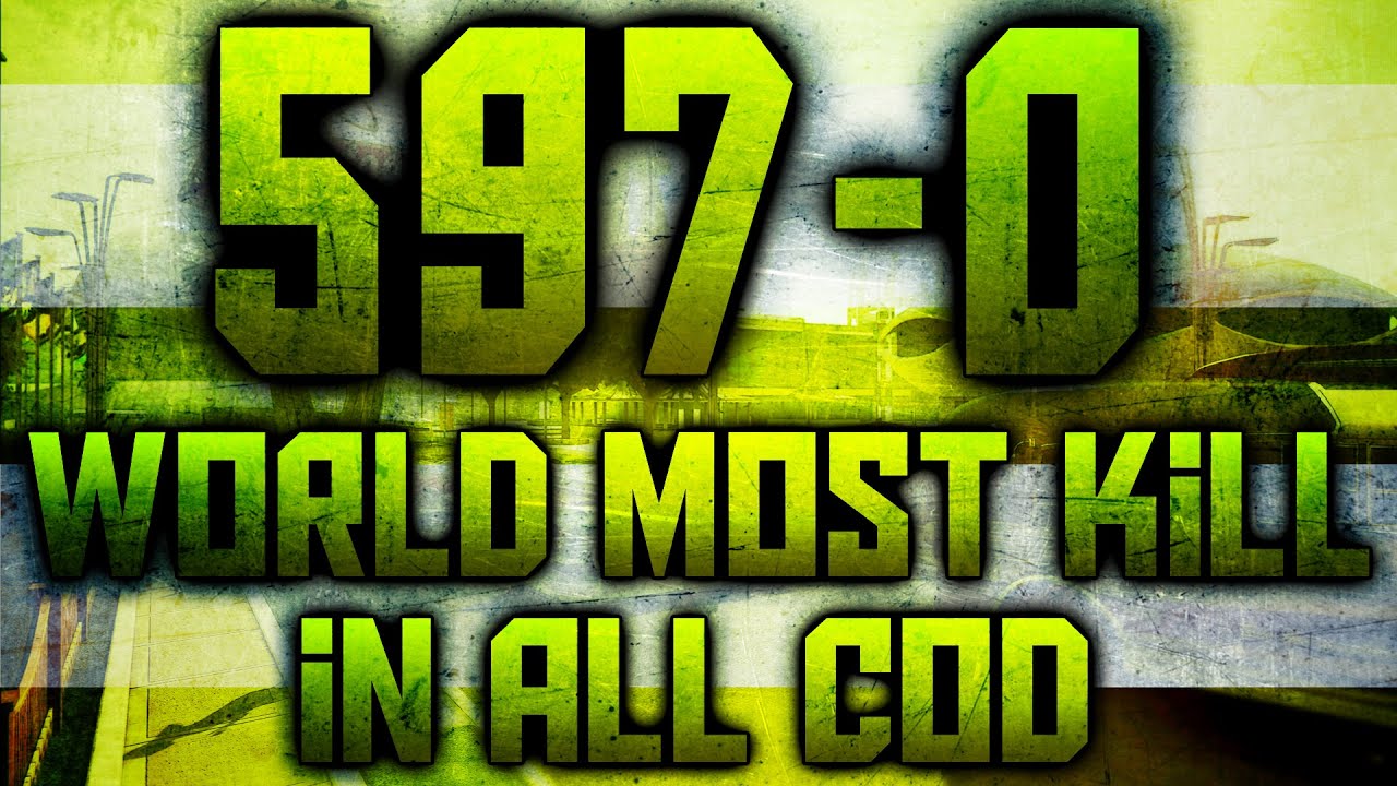 597-0 ! NEW WORLD RECORD ! Best K/D on COD  ! by other-gun