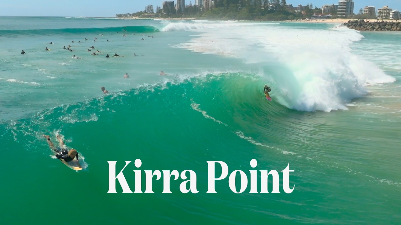 Kirra Glassy Lines To The Horizon - Monday 13 April 2026