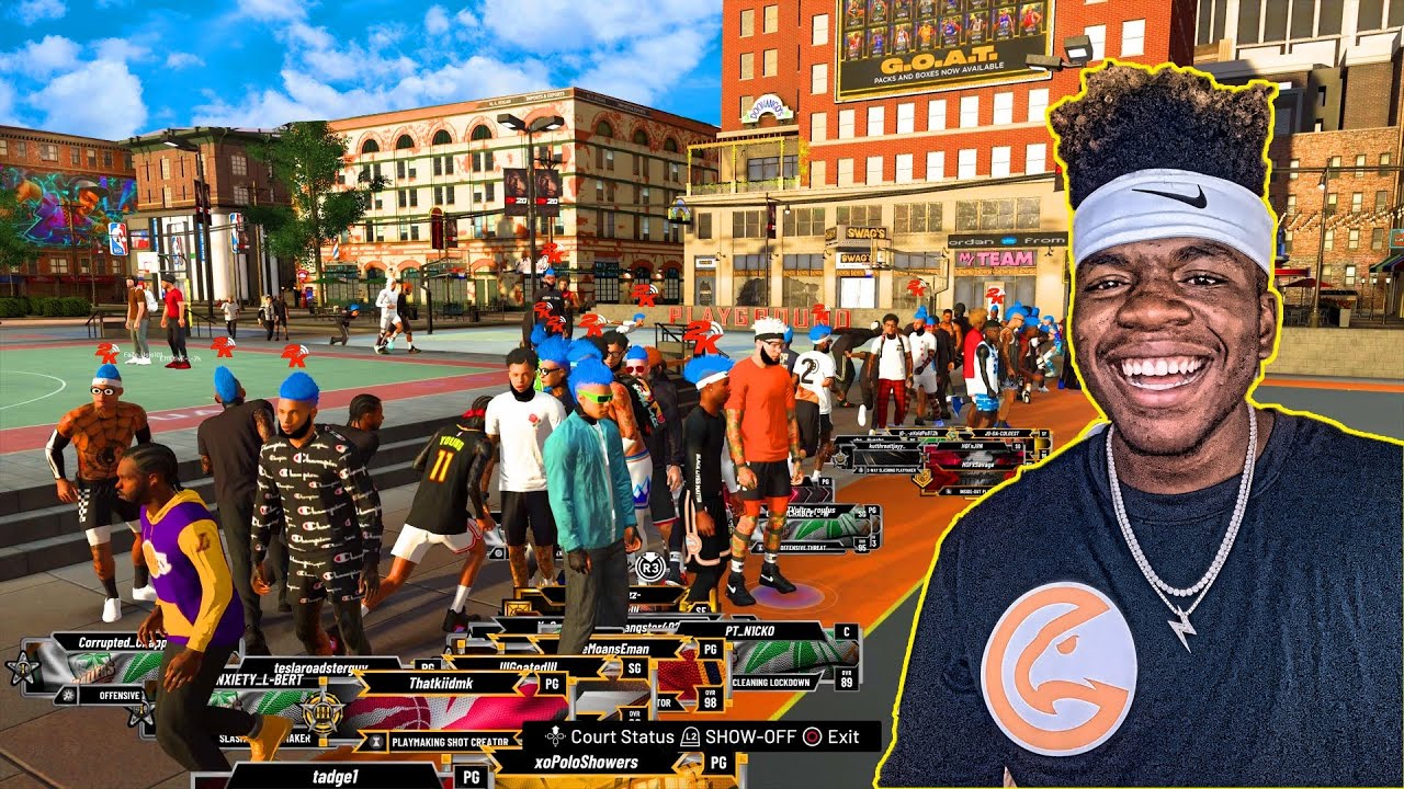 2K GAVE ME MY OWN PARK SERVER FOR ONE HOUR.. in nba 2k20
