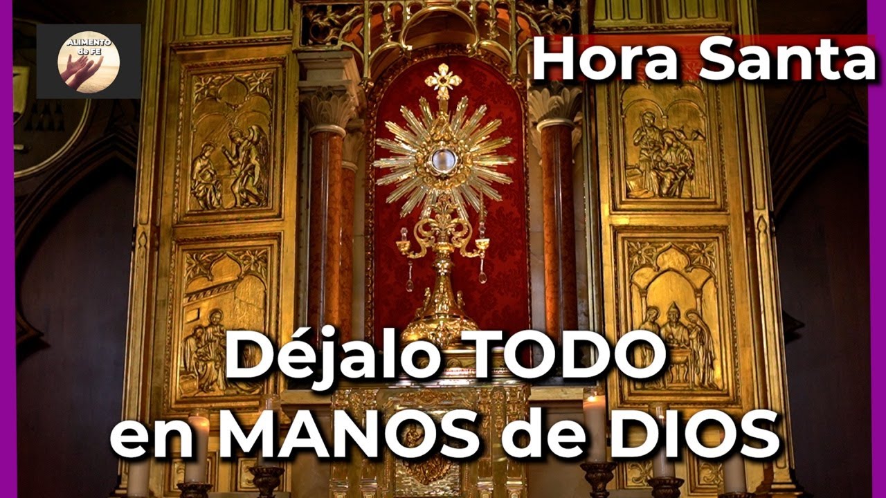 Oración en Vivo | Hora Santa para sanar el corazón y recibir el perdón de Dios - Alimento de Fe