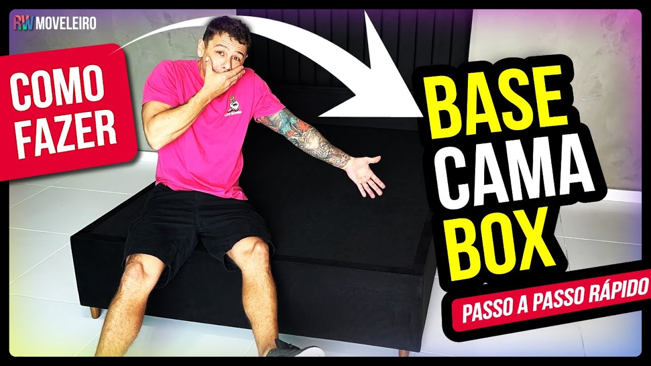Como Fazer uma Base de Cama Box - Passo a Passo Simples!