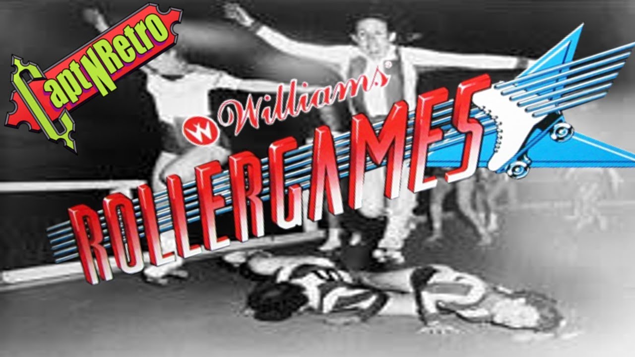 Top 7 Sports Themed Pinball Machines of All Time ~ Williams Rollergames ~ Number 6