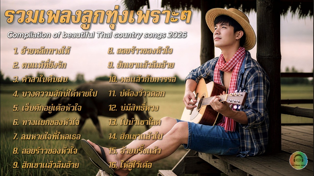 รวมเพลงลูกทุ่งเพราะๆลูกทุ่ง ม่วนๆ ฟังยาวๆ💔อัปเดตใหม่ล่าสุด2026