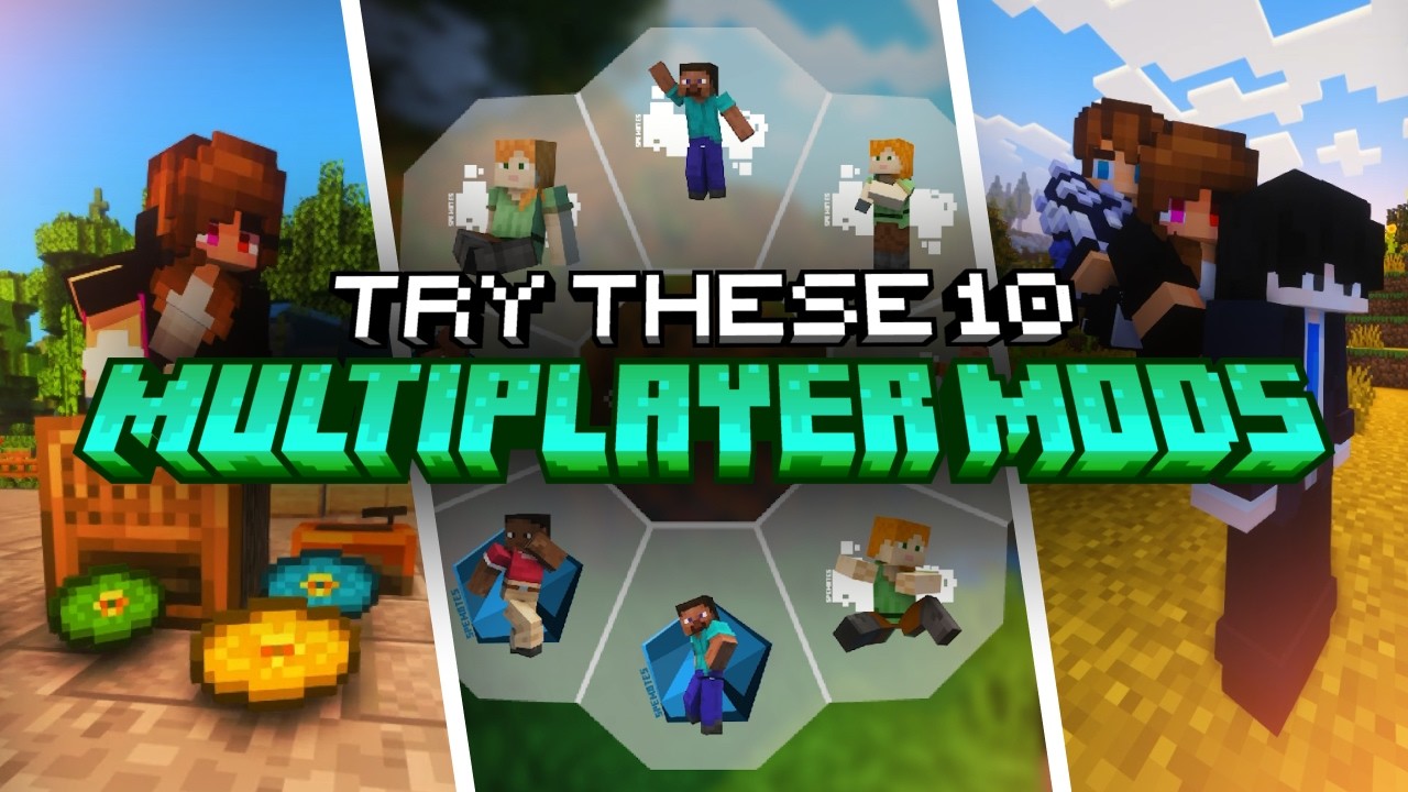 ТОП-10 многопользовательских модов для Minecraft (1.20.1+) &mdash; 2025