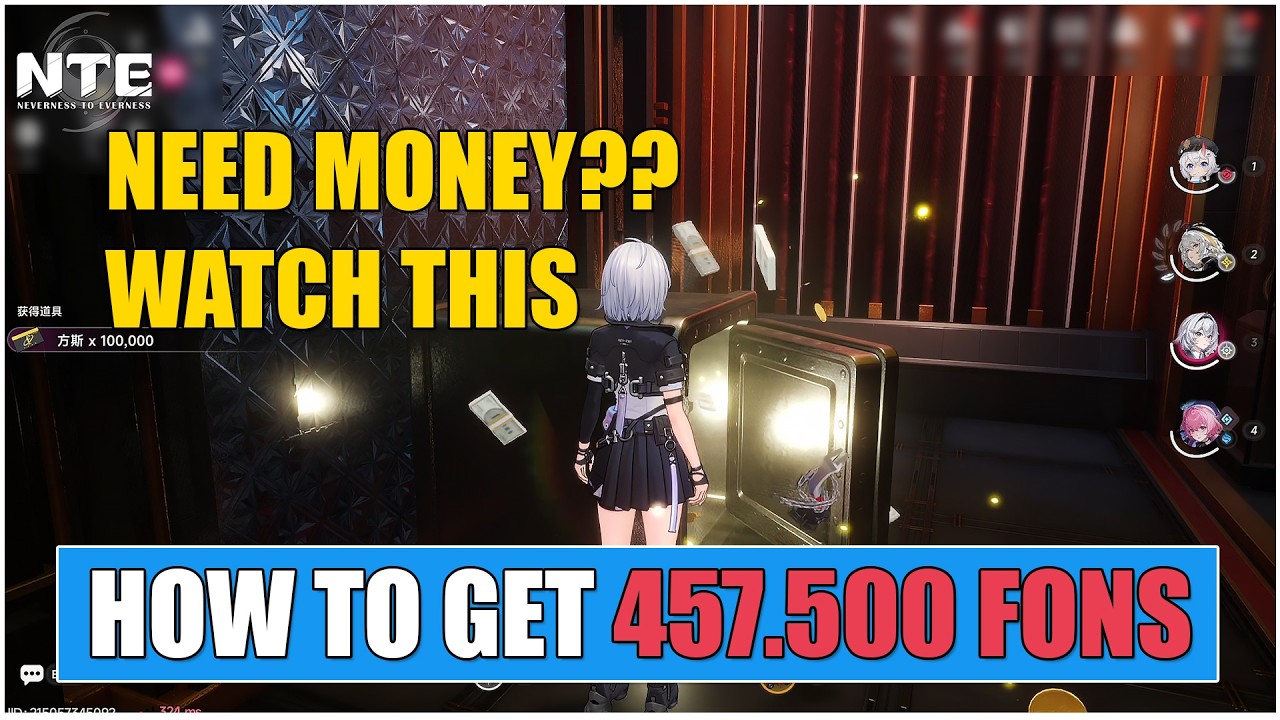 Neverness to Everness &ndash; Get 457,500 FONS Fast (5 Safe Locations in NTE)