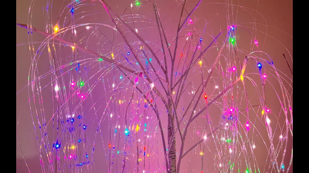 Home Depot/Lightshare Multi-Color Willow Tree