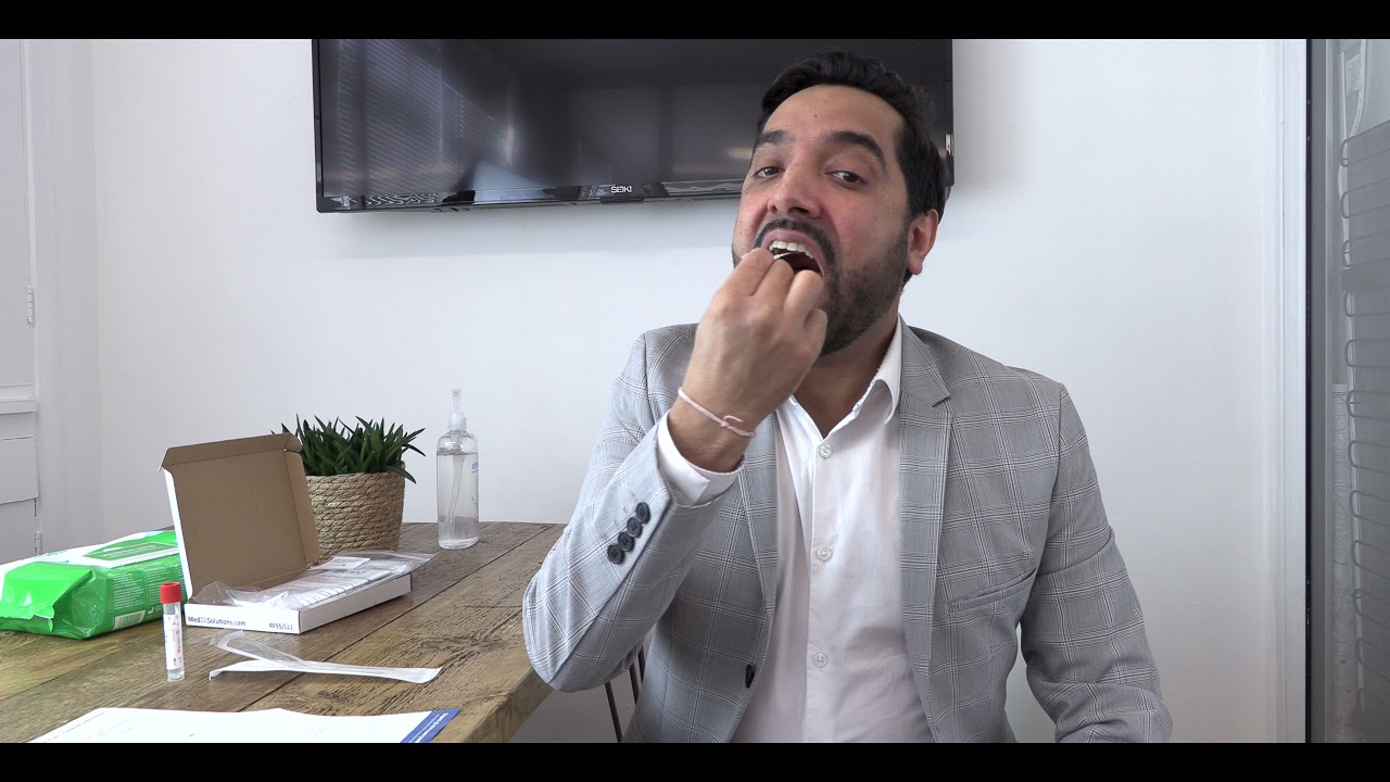 How do to a Covid-19 PCR Test with Dr Kishan Vithlani