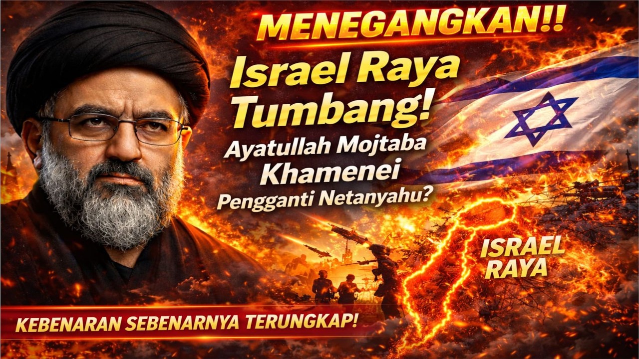 MENEGANGKAN !! Israel Raya Tumbang, Khamenei Pengganti Netanyahu ?