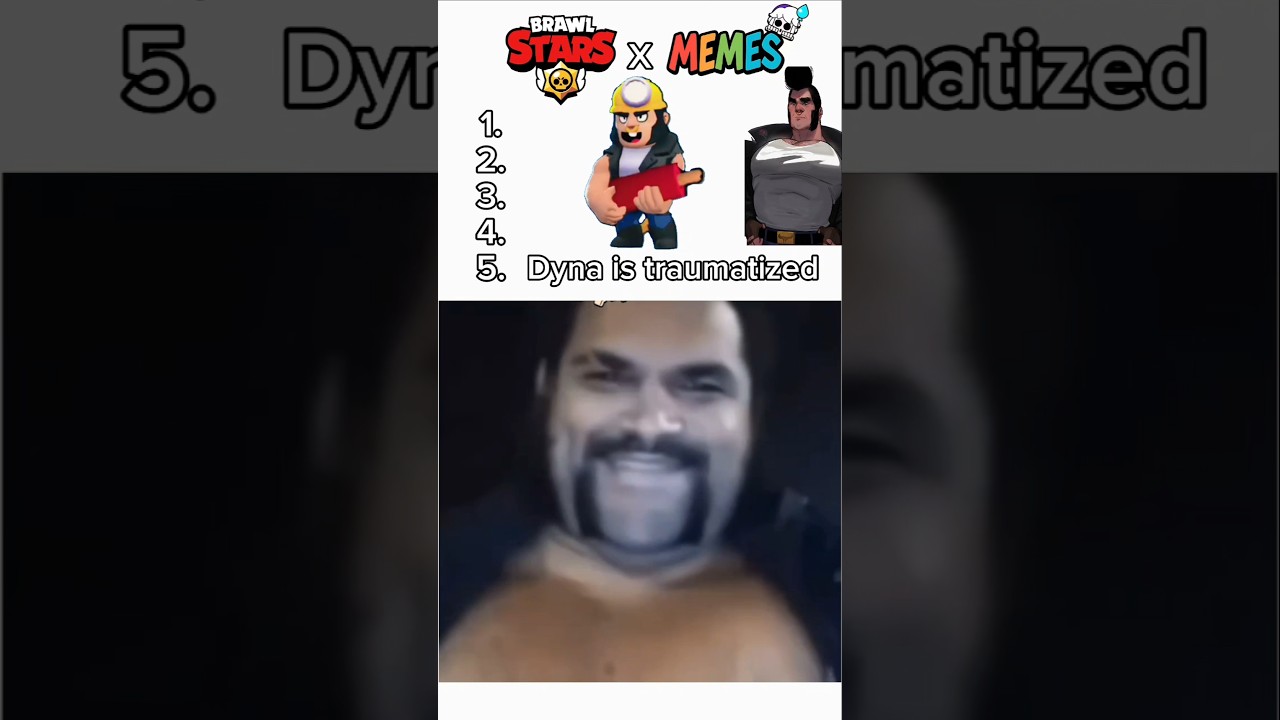 The End🤣 TOP 5 Memes in Brawl Stars🔥 #brawlstars #brawlstarstiktok #бравлстарс