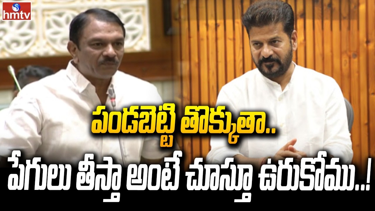 పండబెట్టి తొక్కుతా..పేగులు తీస్తా అంటే చూస్తూ ఉరుకోము..! | BRS MLA Sudheer Reddy | hmtv