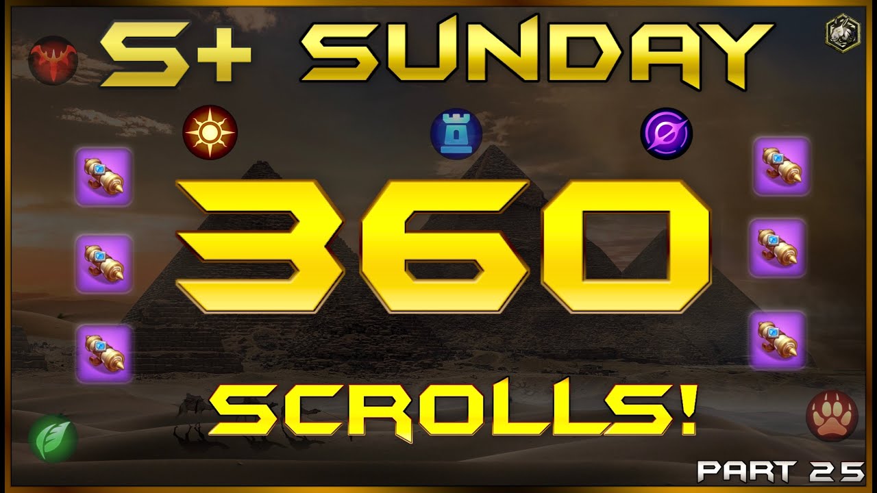 360 Scrolls gave me 4 S+ heroes! | S+ Sunday Ep. 25
