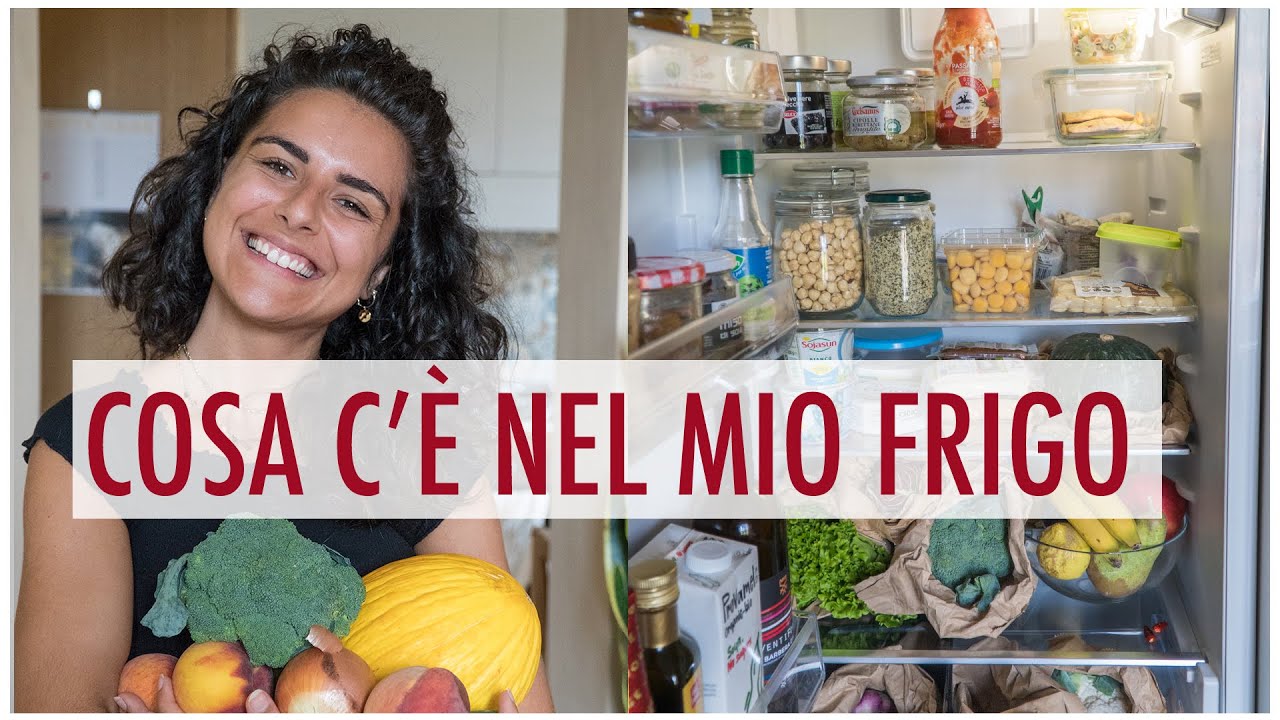 COSA C'È NEL MIO FRIGO? - Cosa comprare per mangiare sano e vegetale | Elefanteveg