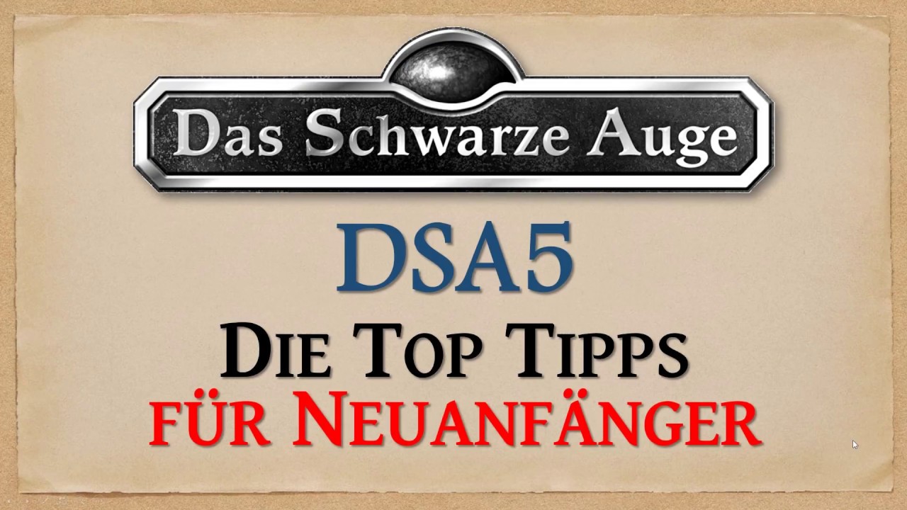DSA5 Einsteigertutorial - Das braucht ihr für den ersten Spielabend | So fangt ihr mit DSA an!