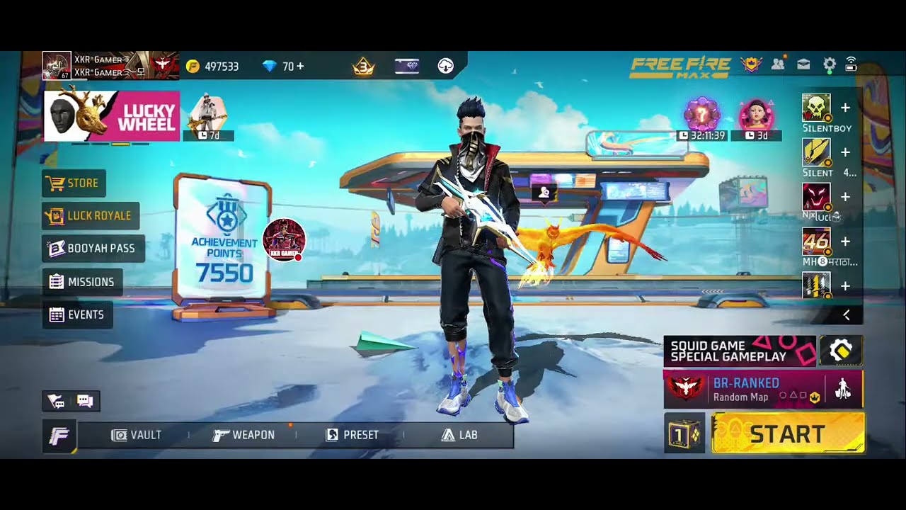 🔴BOOYAH CHALLENGE 🔥 | Join Room & Survive | XKR GAMER LIVE 🔴