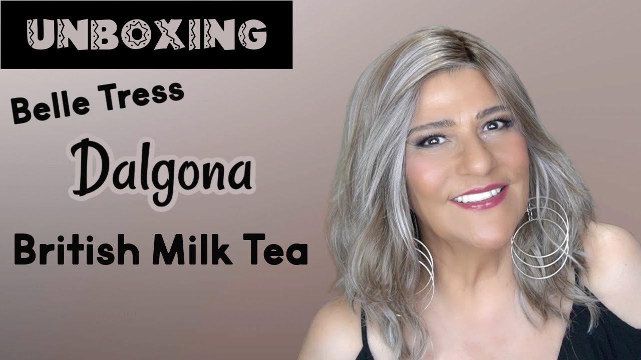 Belle Tress | Dalgona Wig Review | BRITISH MILK TEA | Color Comparison with Brown Sugar Sweet Cream