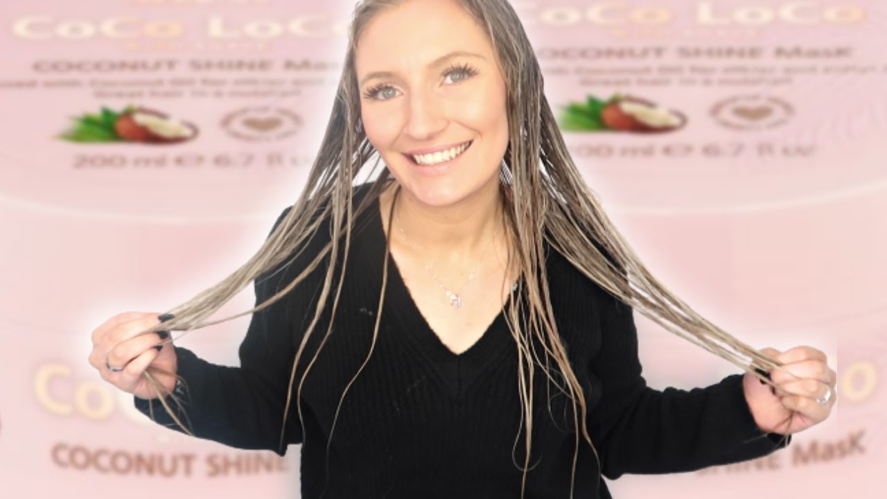 LEE STAFFORD COCO LOCO COCONUT SHINE HAIR MASK REVIEW | COCONUT OIL HAIR MASK REVIEW