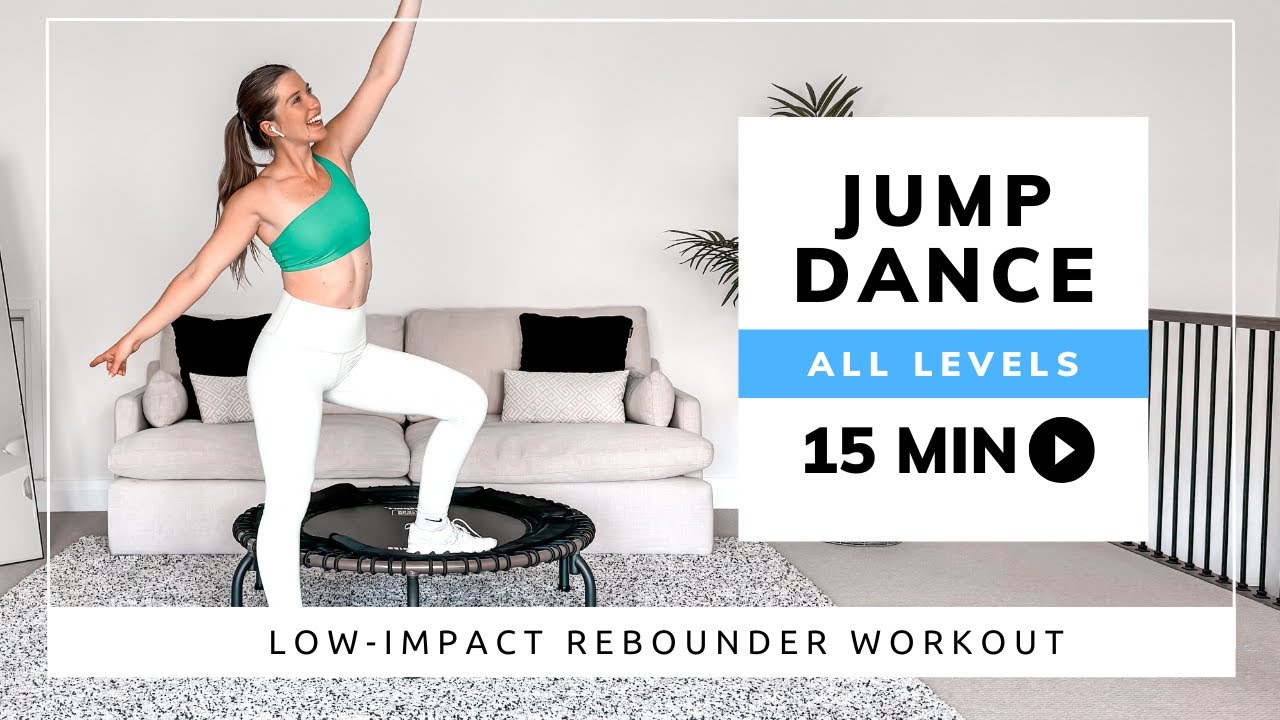 Mini Trampoline Dance Party | Fun Rebounder Workout for All Levels | Boost Lymphatic Health & Detox
