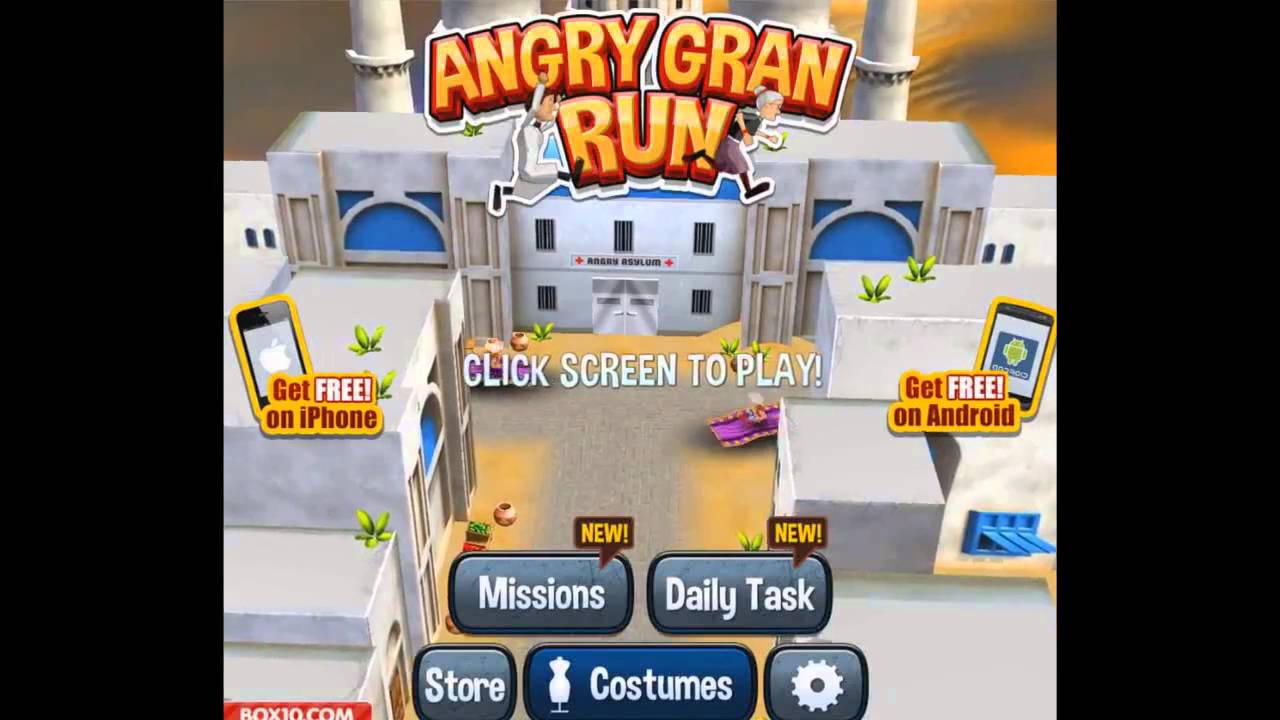 Angry Gran Run: Cairo - Game