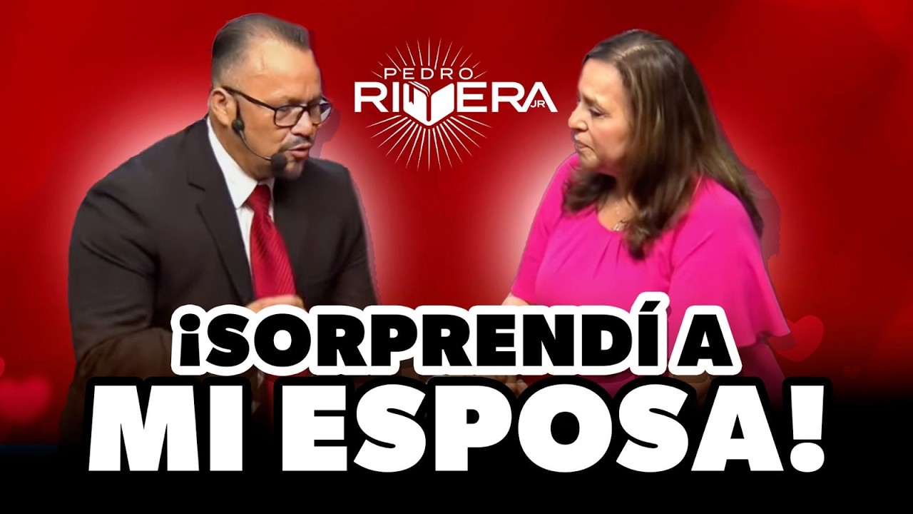 SORPRENDIENDO A MI ESPOSA CON UN CANTO | PEDRO RIVERA JR