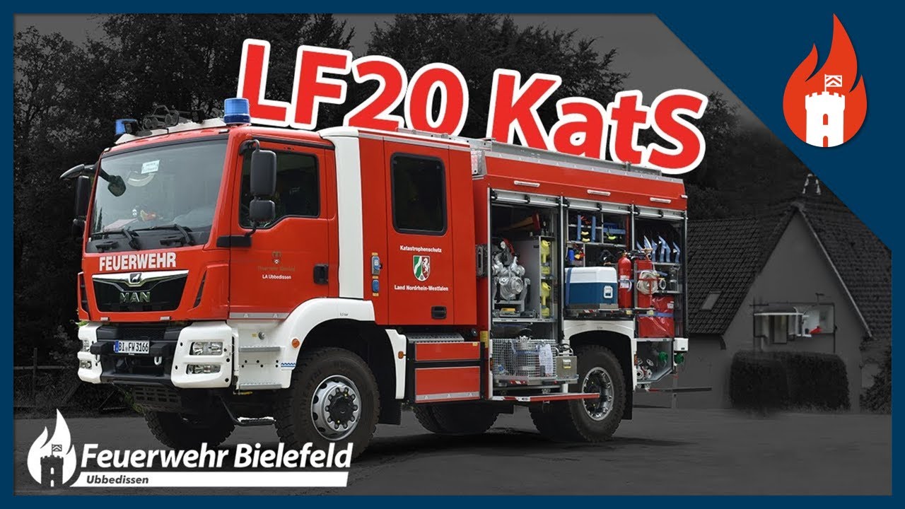 Das neue LF20 KatS der Löschabteilung Ubbedissen | Feuerwehr Bielefeld