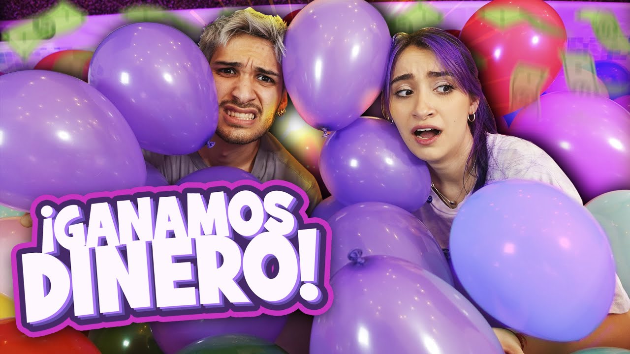 EL QUE SAQUE TODOS LOS GLOBOS *MORADOS* DE LA ALBERCA GANA!! 💸💦