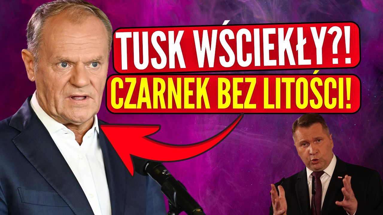 TUSK WŚCIEKŁY PO TYCH SŁOWACH?! CZARNEK ZGRUZOWAŁ GO NA OCZACH POLSKI!