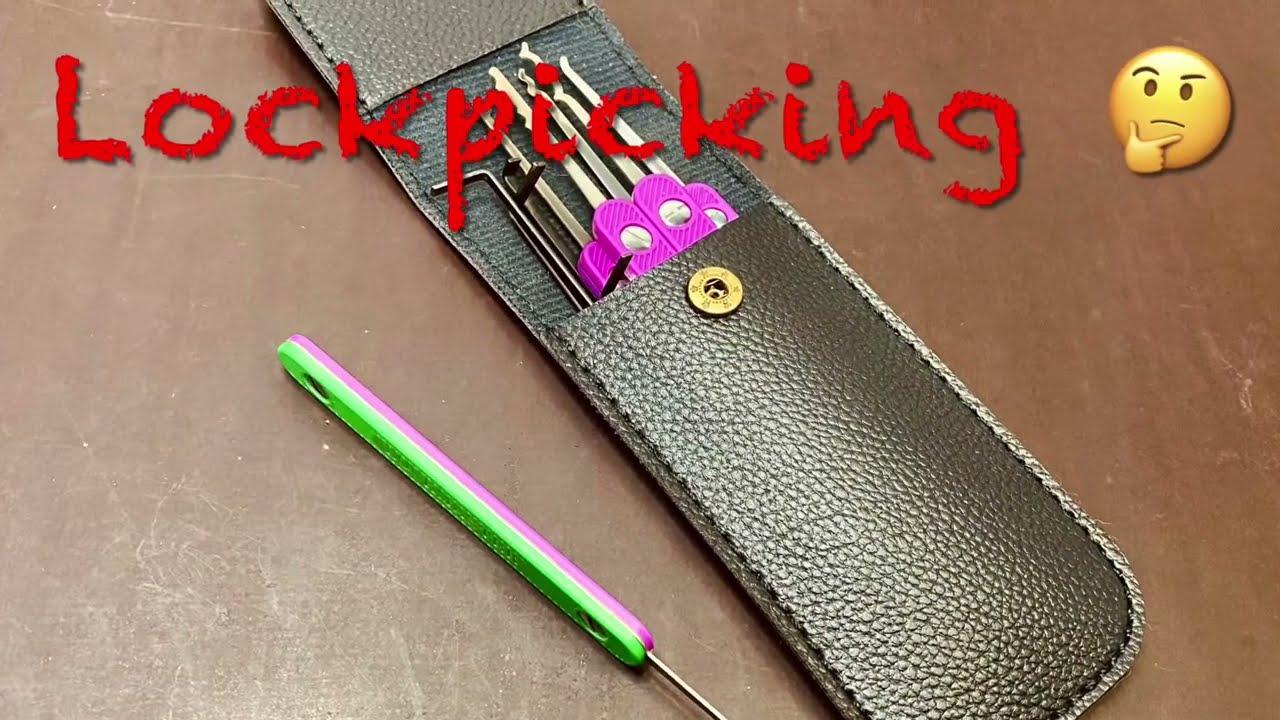 Anleitung Schloss Ohne Schl&uuml;ssel &Ouml;ffnen/Ausgesperrt/Lockpicking Anleitung f&uuml;r Anf&auml;nger/A.Wendt/Door
