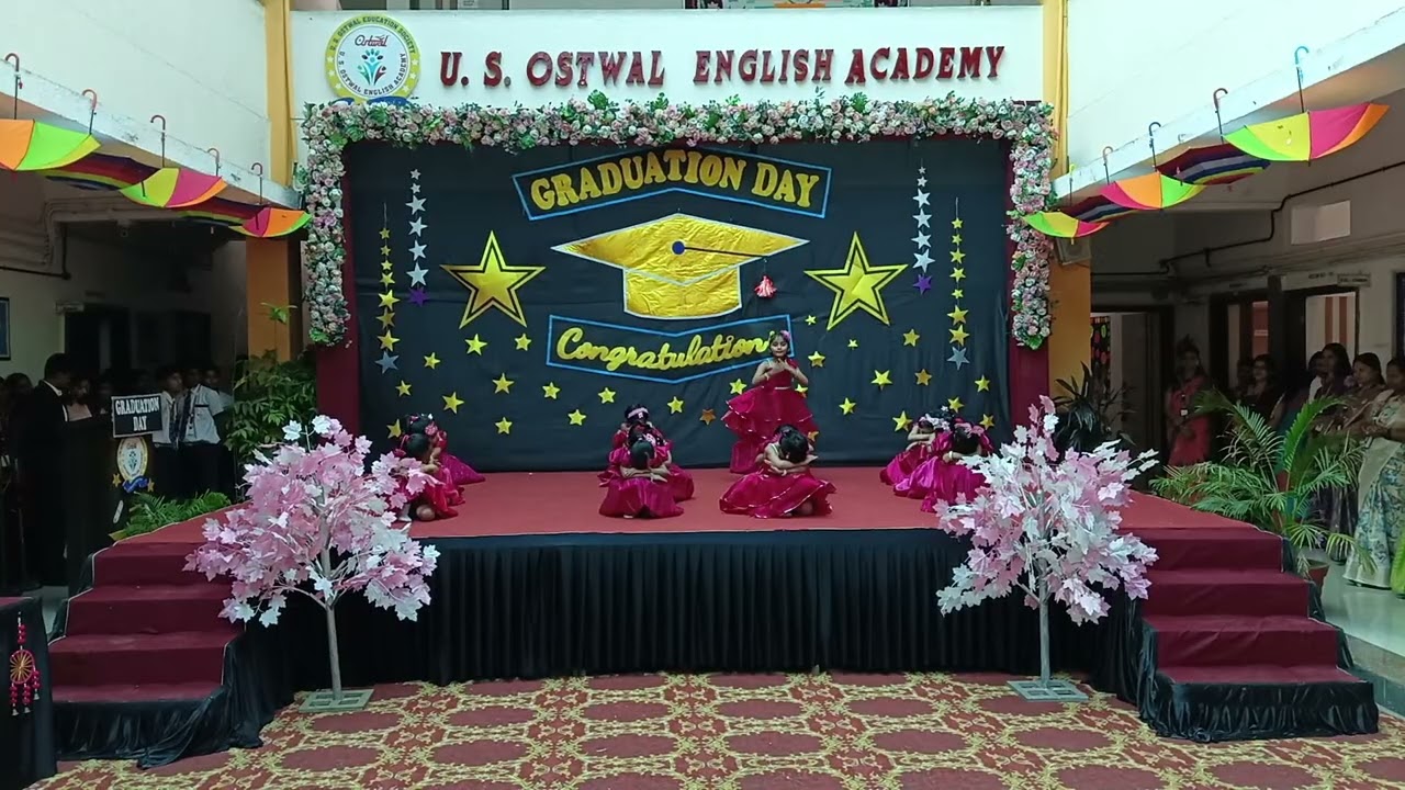 Dance by Kindergarten Girls on their Graduation day Celebration 2025-26