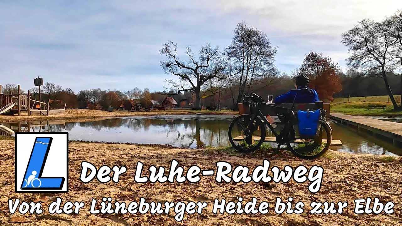 Luhe-Radweg | Februar 2022 | Von der Lüneburger Heide bis zur Elbe