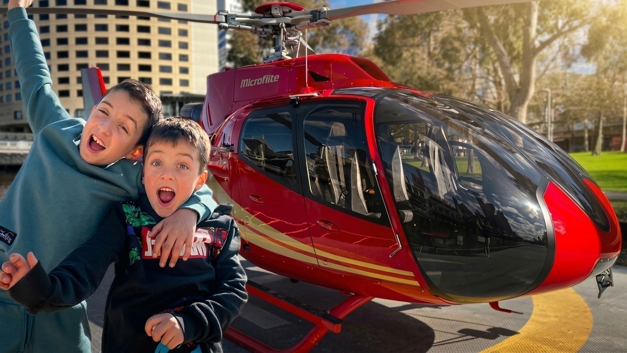Helicopters for Kids 🚁 Explore a Real Helicopter for Kids ✈️ Educational Videos for Kids