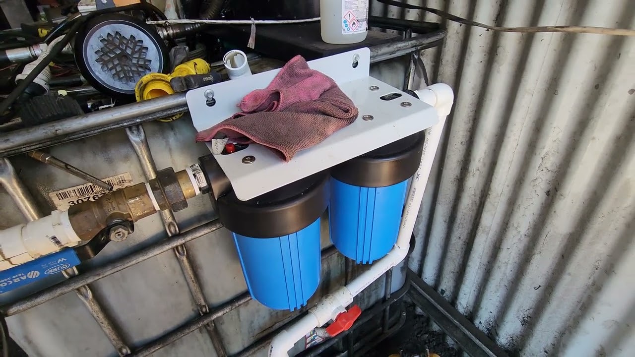 Gravity black diesel filter down to 2 micron 