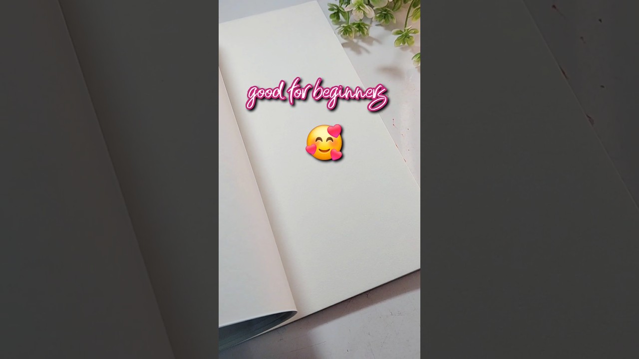 Unboxing my new sketch book ✨️♥️ 