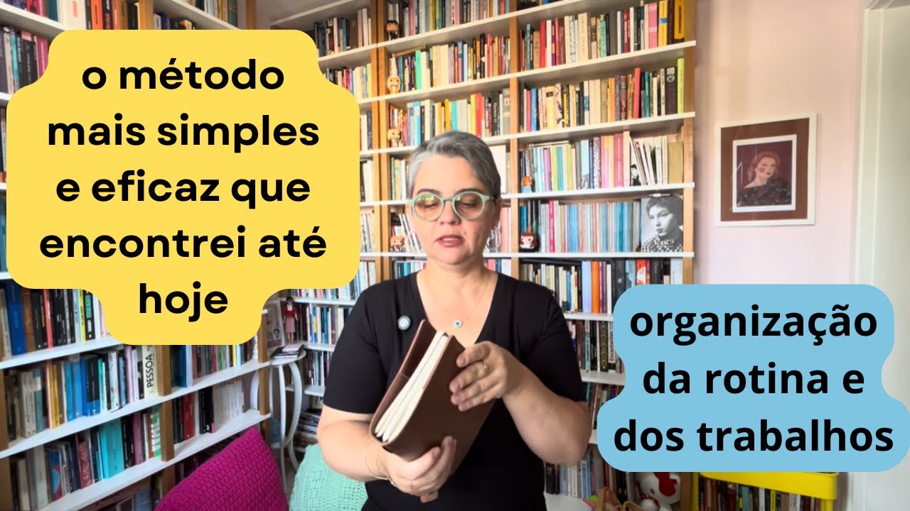 O único método de organização que realmente funcionou pra mim