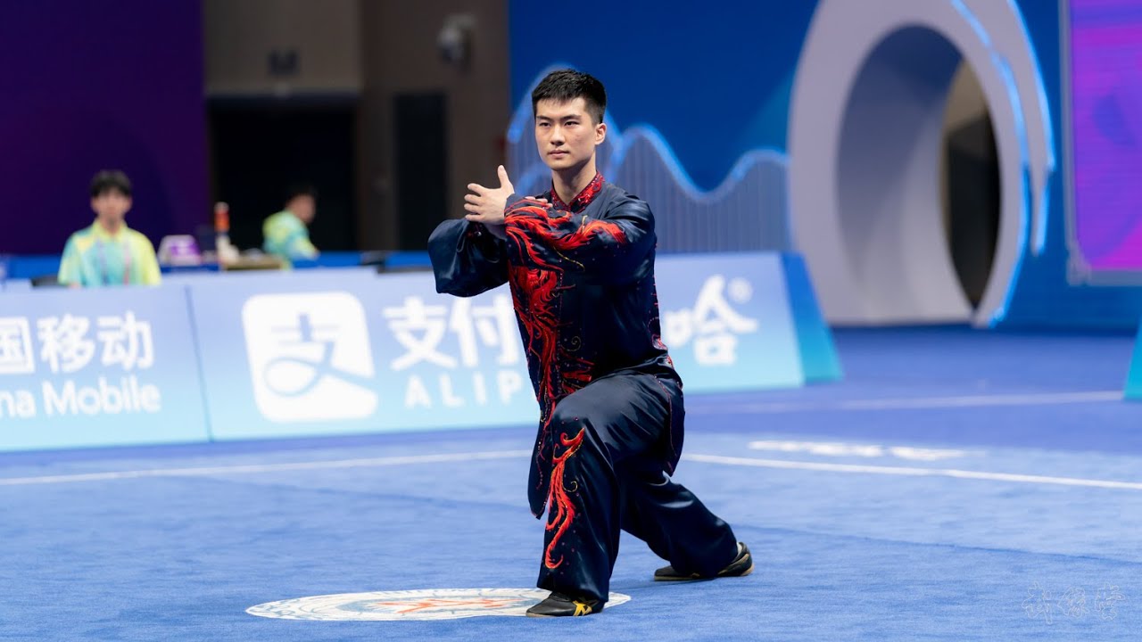 亚运会 男子太极拳  1 CHN GAO Haonan 9.830　第19届亚运会 19th Asian Games Men's taijiquan 男子太极拳