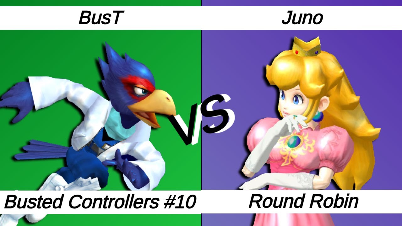 Busted Controllers #10 – RR – BusT (Falco) vs Juno (Peach)